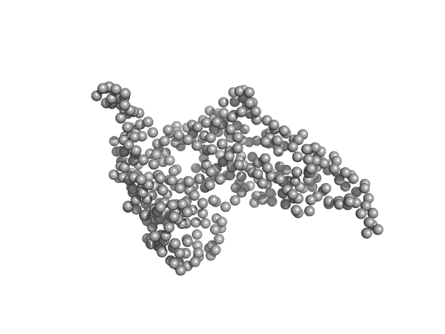 Phosphoglycerate kinase GASBOR model