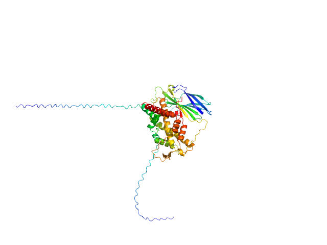Anti-Silencing Function 1 Histone H3 Histone H4 ALPHAFOLD model