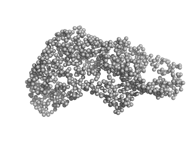 RTX cytotoxin pro-MbxA without acylation GASBOR model