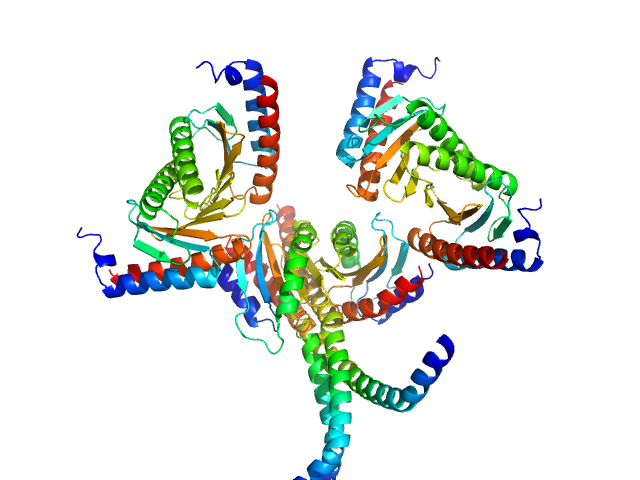 GTPase Two-component system response regulator SASREF model