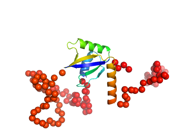 C-terminal domain of La protein 1 EOM/RANCH model