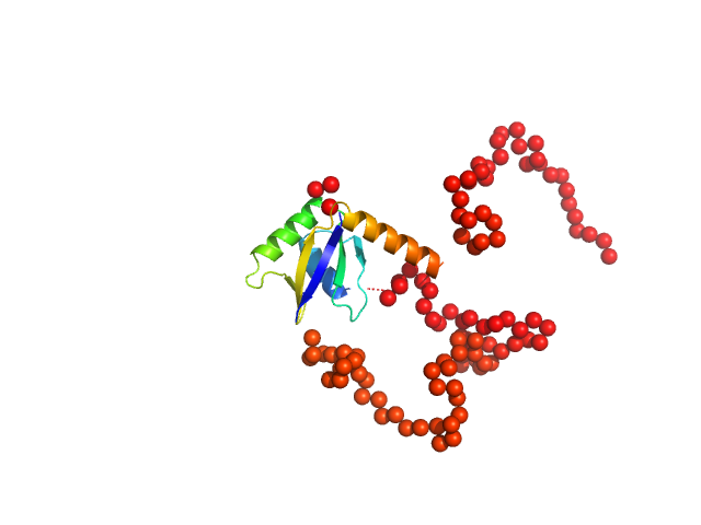 C-terminal domain of La protein 1 EOM/RANCH model