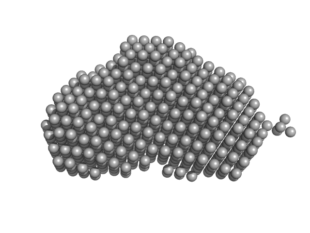 SARS-CoV-2 non-structural protein 9 (Nsp9) DAMMIN model