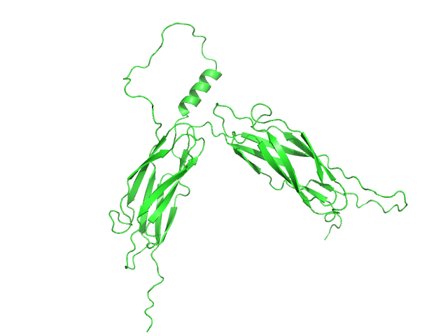 Calcium Binding Domains 1 and 2 from Sodium-Calcium Exchanger 1.4 OTHER model