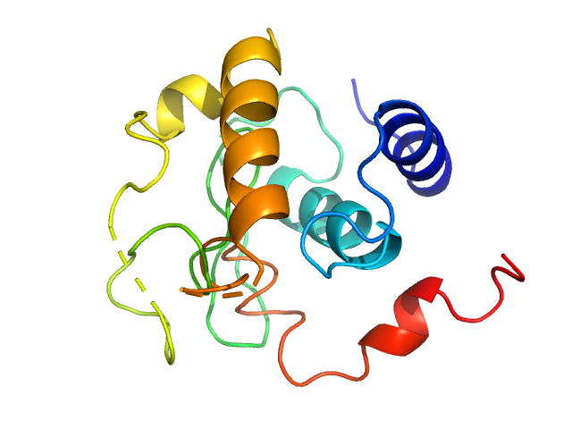 Lysozyme C SREFLEX model